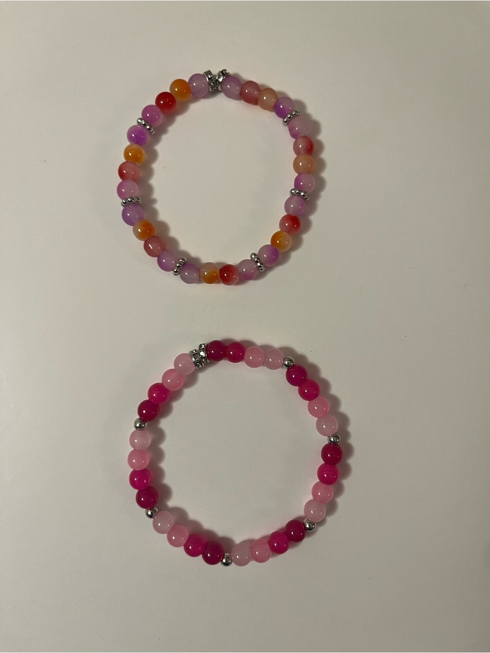Handmade Beaded Bracelets - glass beads